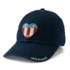 Heart Stars And Stripes Branded Chill Cap
