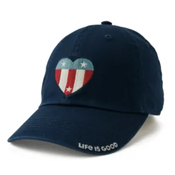 Heart Stars And Stripes Branded Chill Cap