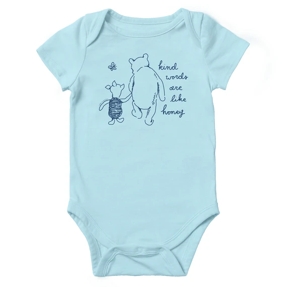 Baby Winnie & P Kind WordsCrusher Bodysuit 1 Baby Winnie & P Kind WordsCrusher Bodysuit