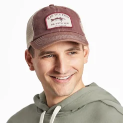 Fish Be With You Old Favorite Mesh Back Cap