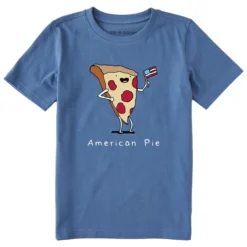 Kids American Pizza PieCrusher Tee