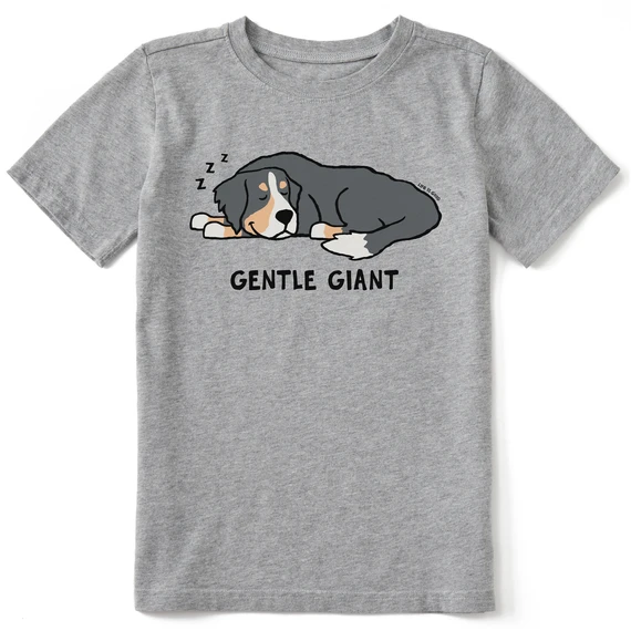 Kids Bernese Gentle GiantCrusher Tee 1 Kids Bernese Gentle GiantCrusher Tee