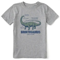 Kids Brontosaurus FactsCrusher Tee