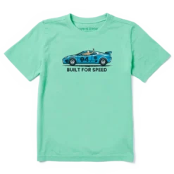 Kids Built For Speed Racecar Crusher Tee