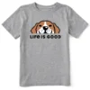Kids Curious BeagleCrusher Tee