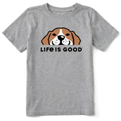 Kids Curious BeagleCrusher Tee
