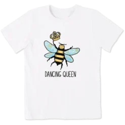 Kids Dancing Queen Bee Crusher Tee