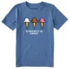 Kids Diversity Is Sweet Ice CreamCrusher Tee