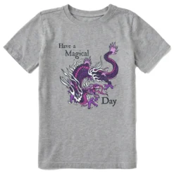 Kids Dragon Magical DayCrusher Tee