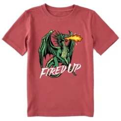 Kids Fired Up DragonCrusher Tee
