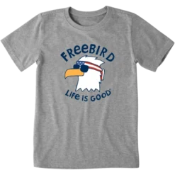 Kids Freebird Cool Eagle Crusher Tee