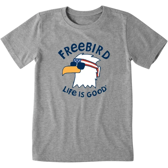 Kids Freebird Cool Eagle Crusher Tee 1 Kids Freebird Cool Eagle Crusher Tee