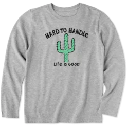 Toddler Hard To Handle Long Sleeve Crusher Tee