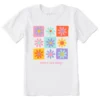 Kids Have A Nice Daisy SquaresCrusher Tee