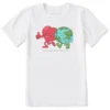 Kids Heart & World Needs More LoveCrusher Tee