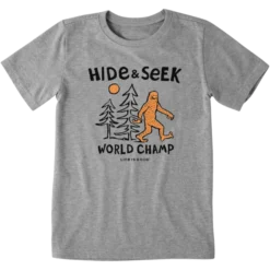 Kids Hide & Seek Champ Crusher Tee