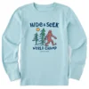 Kids Hide & Seek Champ Long Sleeve Crusher Tee