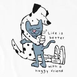 Kids Huggy FriendsCrusher Tee -One Family Clothing Kids Huggy Friends Short Sleeve Crusher Tee 112130 2 lg