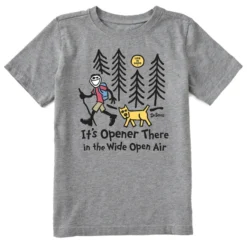 Kids Jake & Rocket Wide Open AirCrusher Tee