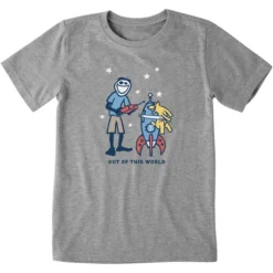 Kids Jake And Rocket Out Of This WorldCrusher Tee