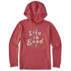 Kids LIG Tie Dye Vintage Stack Long Sleeve Hooded Crusher Tee