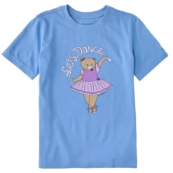 Kids Lets Dance Ballet BearCrusher Tee