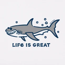 Kids Life Is GreatCrusher Tee -One Family Clothing Kids Life is Great Short Sleeve Crusher Tee 80405 2 lg