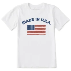 Kids Made In USA FlagCrusher Tee