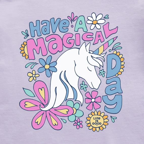 Kids Magical Day Unicorn Crusher Tee 2 Kids Magical Day Unicorn Crusher Tee - Image 2
