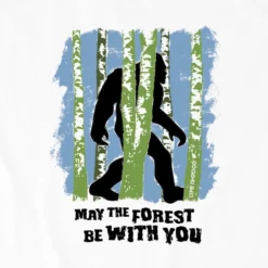 Kids May The Forest Be With You SasquatchCrusher Tee -One Family Clothing Kids May The Forest Be With You Sasquatch Short Sleeve Crusher Tee 98191 2 lg