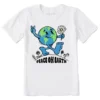 Kids Peace On Earth Globe WalkerCrusher Tee