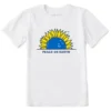Kids Peace On Earth SunflowerCrusher Tee