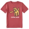 Kids Rocket Corn DogCrusher Tee