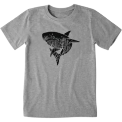 Kids Shark Life Crusher Tee