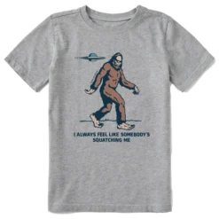 Kids Somebody's Squatching MeCrusher Tee