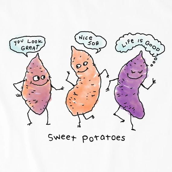 Kids Sweet PotatoesCrusher Tee 2 Kids Sweet PotatoesCrusher Tee - Image 2