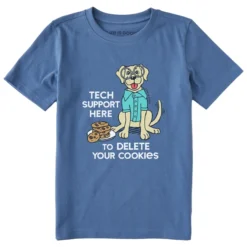 Kids Tech Support Here To Delete Your CookiesCrusher Tee