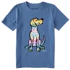 Kids Tie Dye BeagleCrusher Tee
