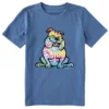 Kids Tie Dye BulldogCrusher Tee