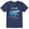 Kids Tie Dye Wild BearCrusher Tee