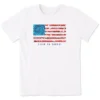 Kids Tie Dye FlagCrusher Tee