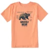 Kids Unisex The Grizzly Bear Crusher Tee
