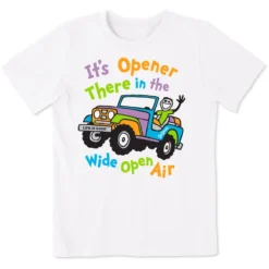Kids Wide Open There ATVCrusher Tee