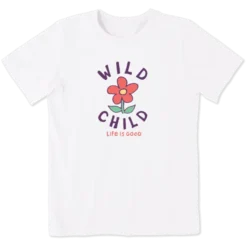 Kids Wild Child Flower Crusher Tee