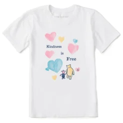 Kids Winnie Kindness Is FreeCrusher Tee