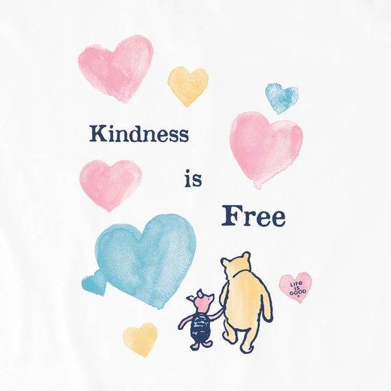 Kids Winnie Kindness Is FreeCrusher Tee 2 Kids Winnie Kindness Is FreeCrusher Tee - Image 2