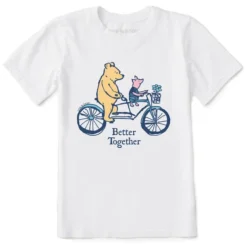 Kids Winnie & P Better Together BikeCrusher Tee