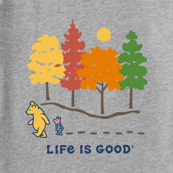 Kids Winnie Woods Fall Hike Long Sleeve Crusher Tee 2 Kids Winnie Woods Fall Hike Long Sleeve Crusher Tee - Image 2