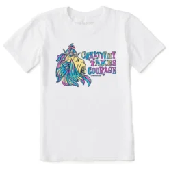 Kids Wizard Of Oz Creativity LionCrusher Tee
