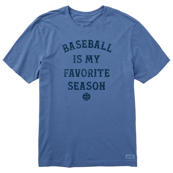 Men's Baseball Is My Favorite SeasonCrusher-LITE Tee 1 Men's Baseball Is My Favorite SeasonCrusher-LITE Tee
